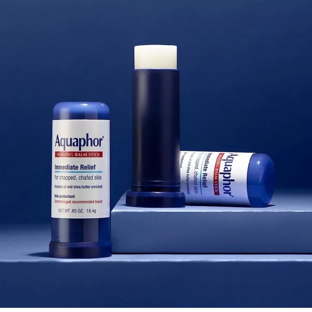 Aquaphor Healing Balm Stick Skin Protectant, Avocado Oil, Shea Butter 0.65 Oz